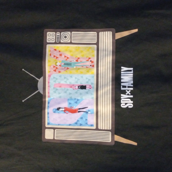 Dark Grey Spy x Family TV Shirt - Picture 2 of 4